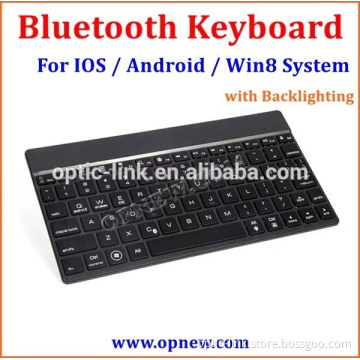 Universal Wireless bluetooth Keyboard for Laptops & Tablets, Compatible with IOS, Android, andWin8 Systems with backlighting